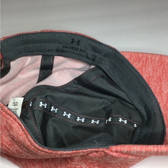 Under Armour Women’s UA Free Fit Heathered Cap Style# 1306297, Red, OSFA - Picture 5 of 12